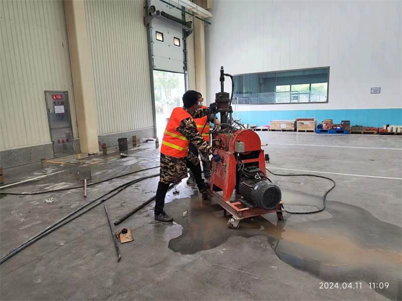 哈尔滨厂房地面下沉塌陷注浆加固施工